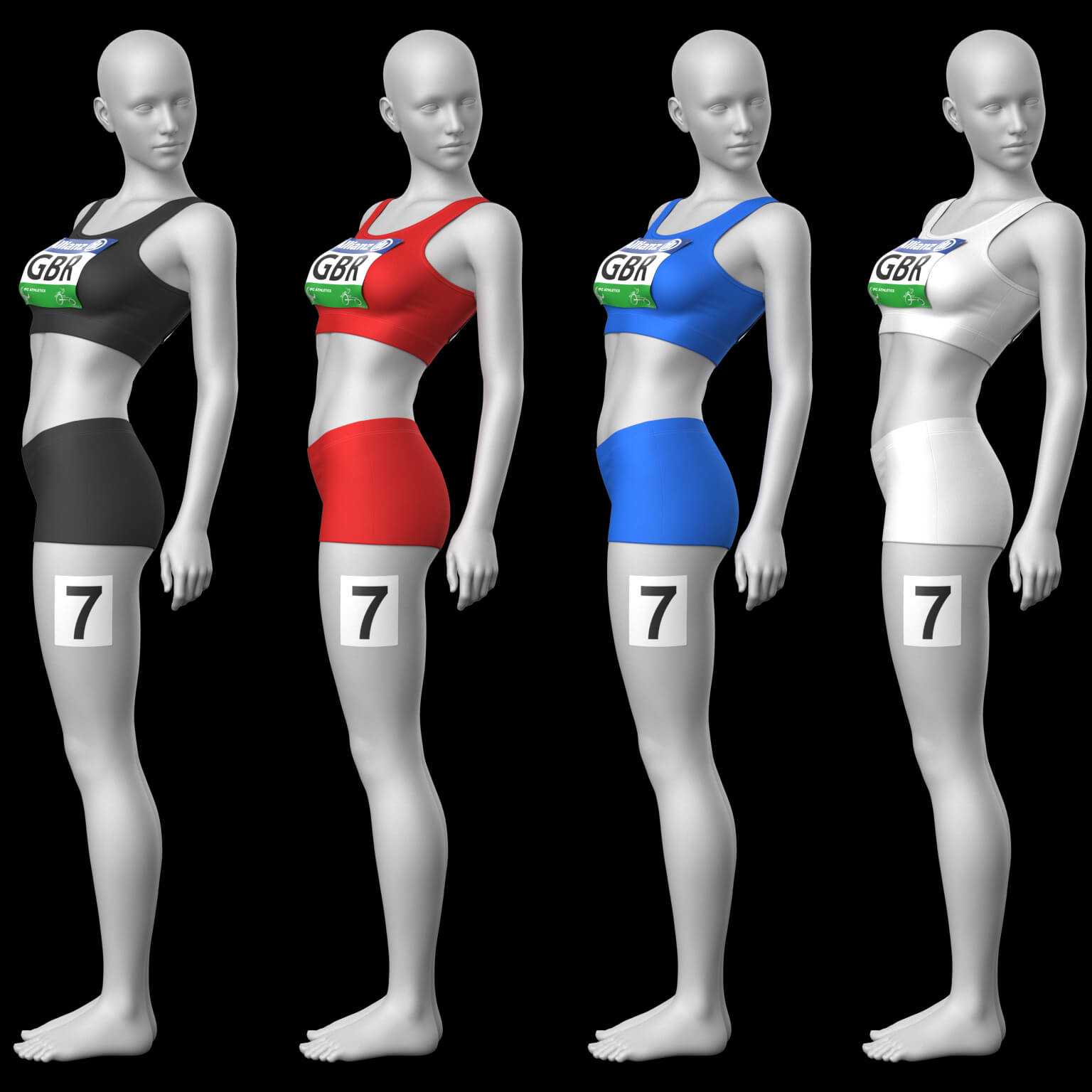 Athletic Sports Set for G9 G8F Daz Content