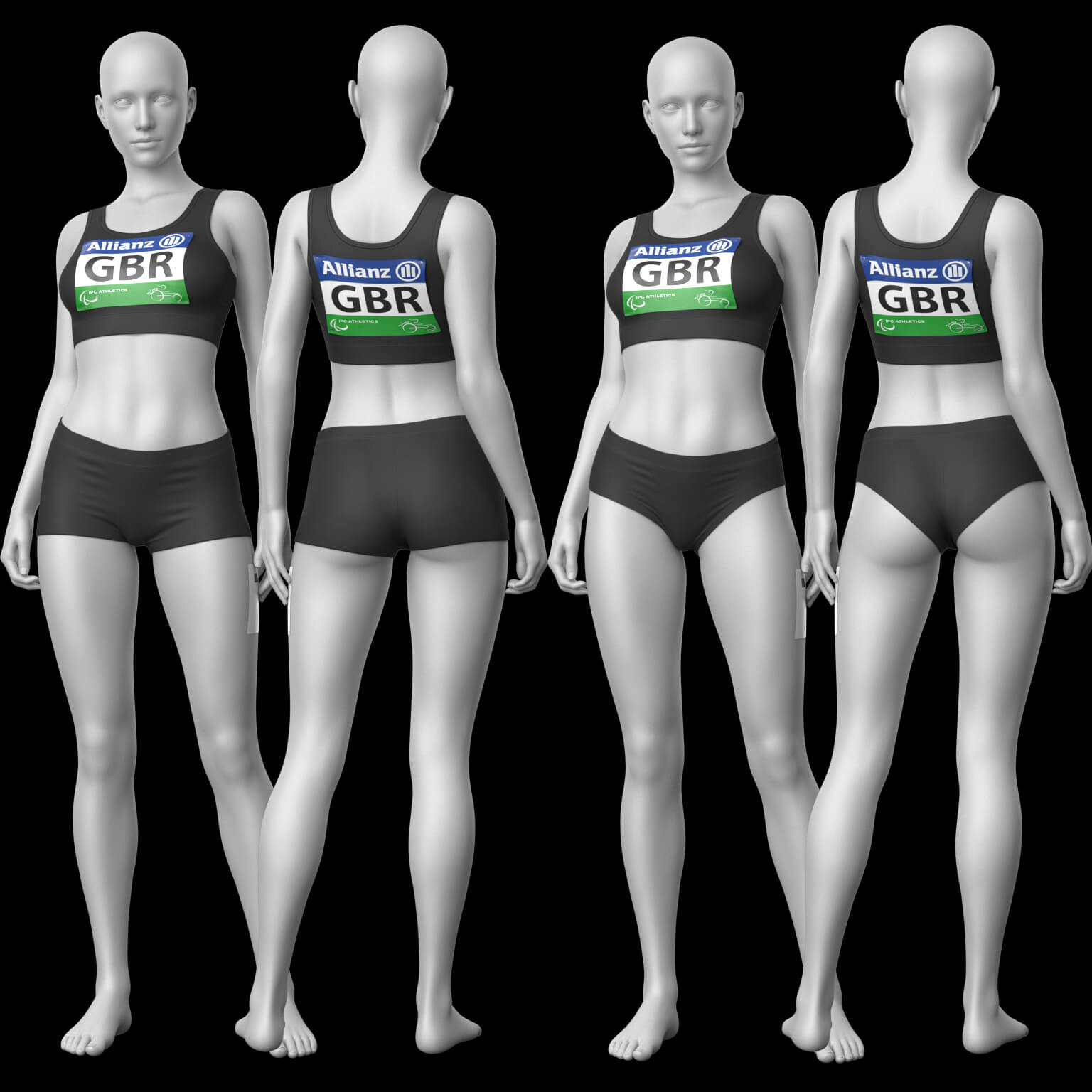 Athletic Sports Set for G9 G8F Daz Content