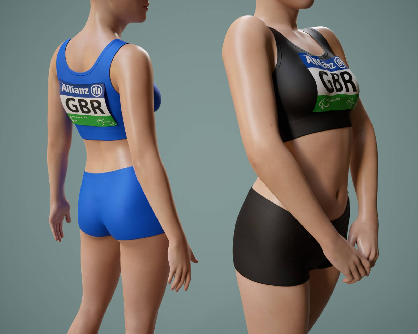 Athletic Sports Set for G9 G8F Daz Content