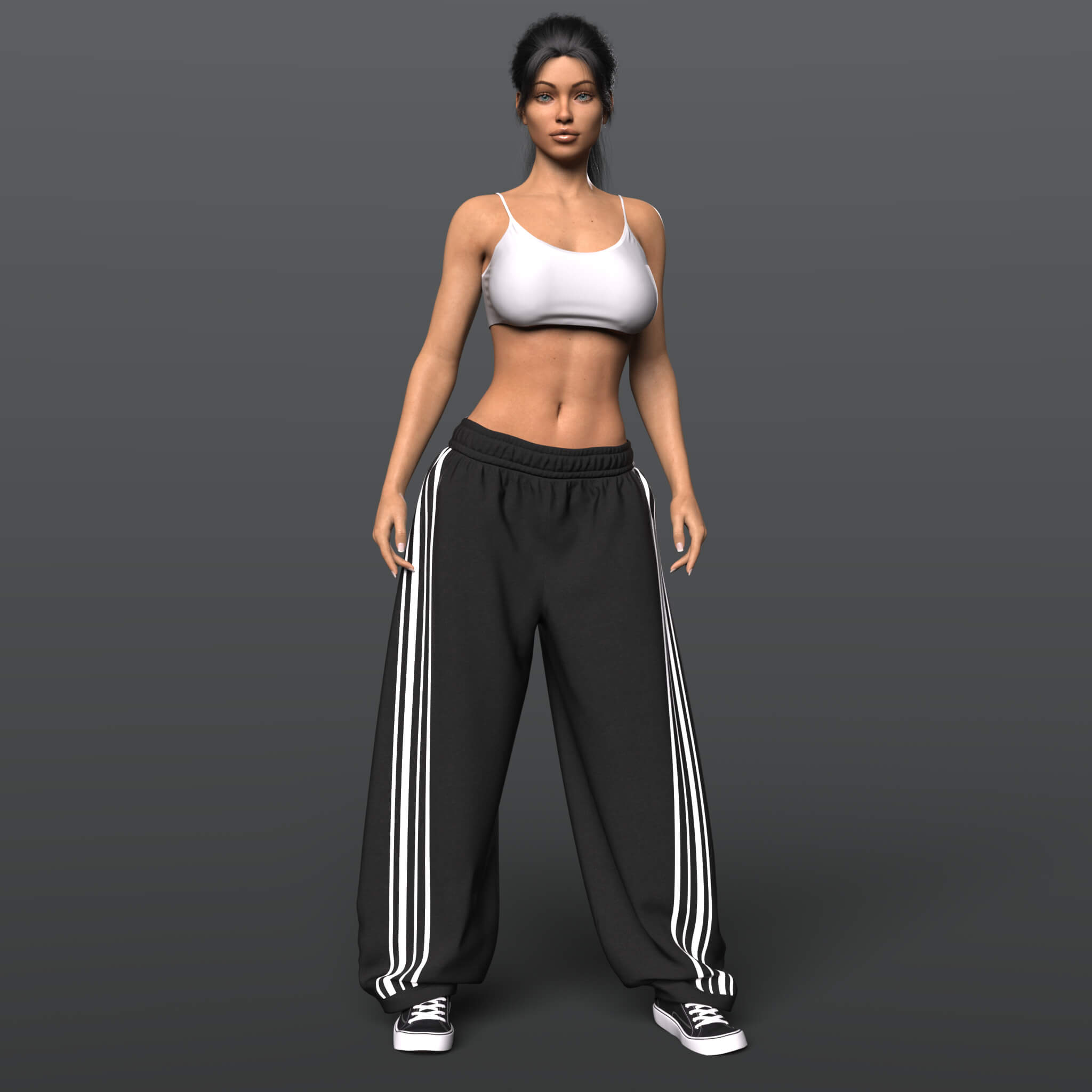 Baggy Sweatpants G8F Daz Content