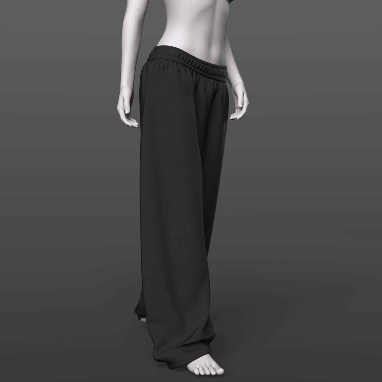 Baggy Sweatpants G8F Daz Content