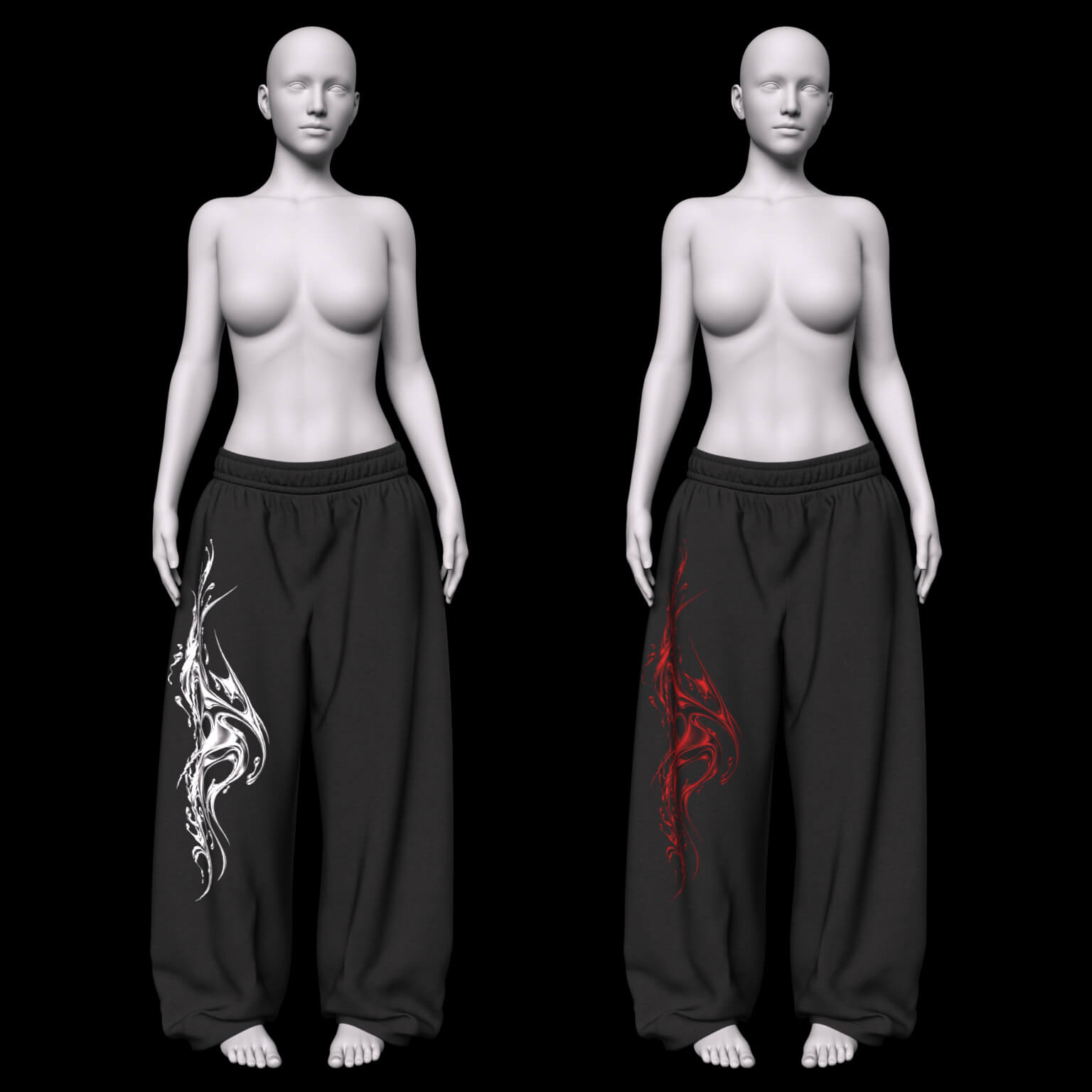 Baggy Sweatpants G8F Daz Content