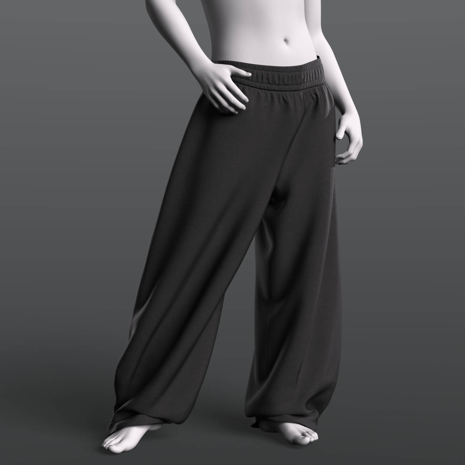 Baggy Sweatpants G9 Daz Content