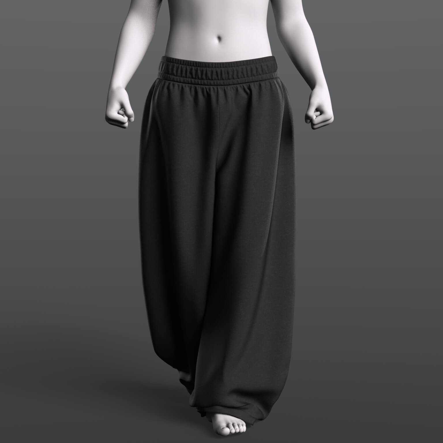 Baggy Sweatpants G9 Daz Content