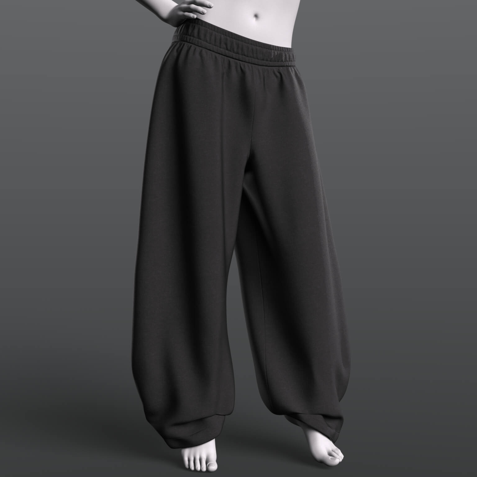 Baggy Sweatpants G9 Daz Content