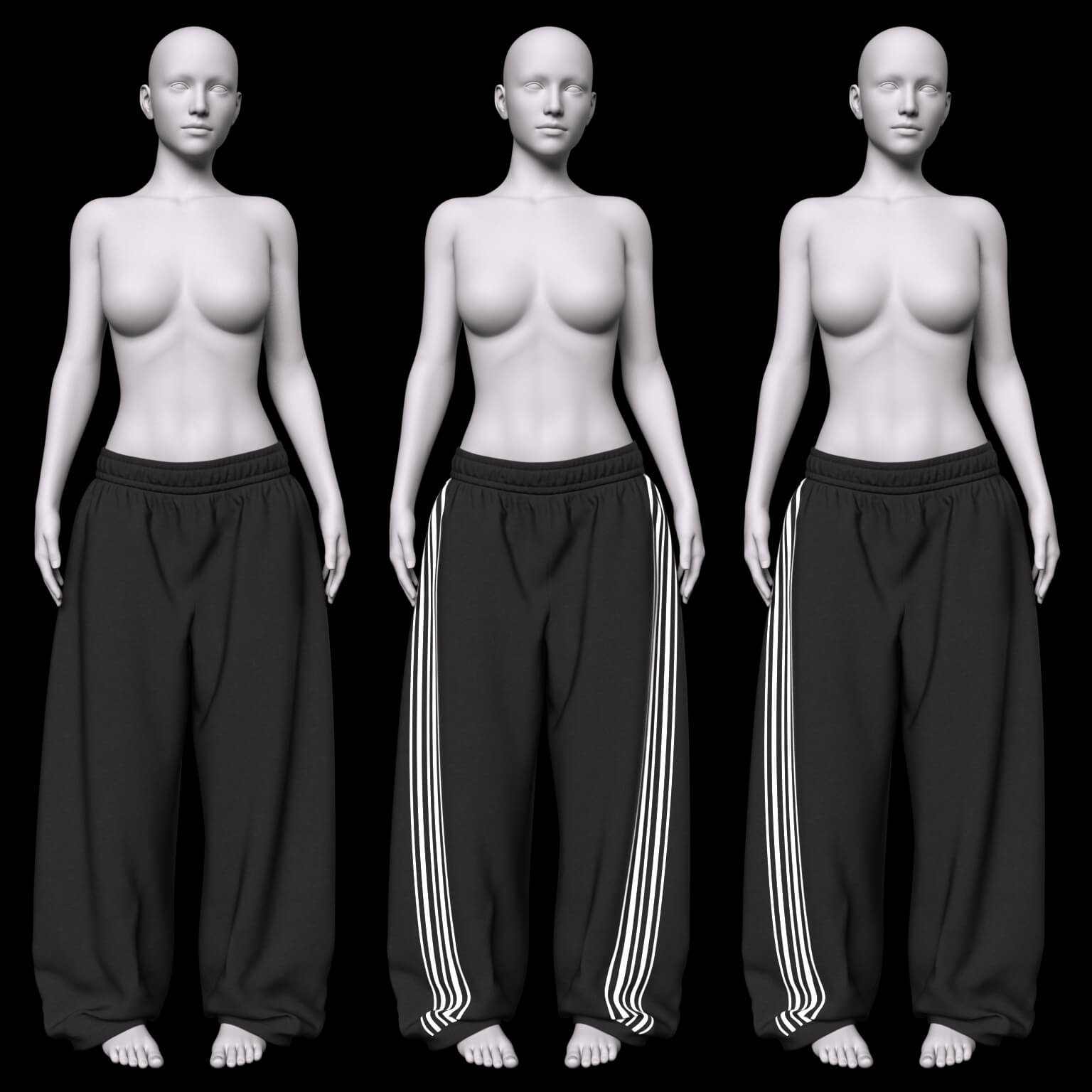 Baggy Sweatpants G9 Daz Content
