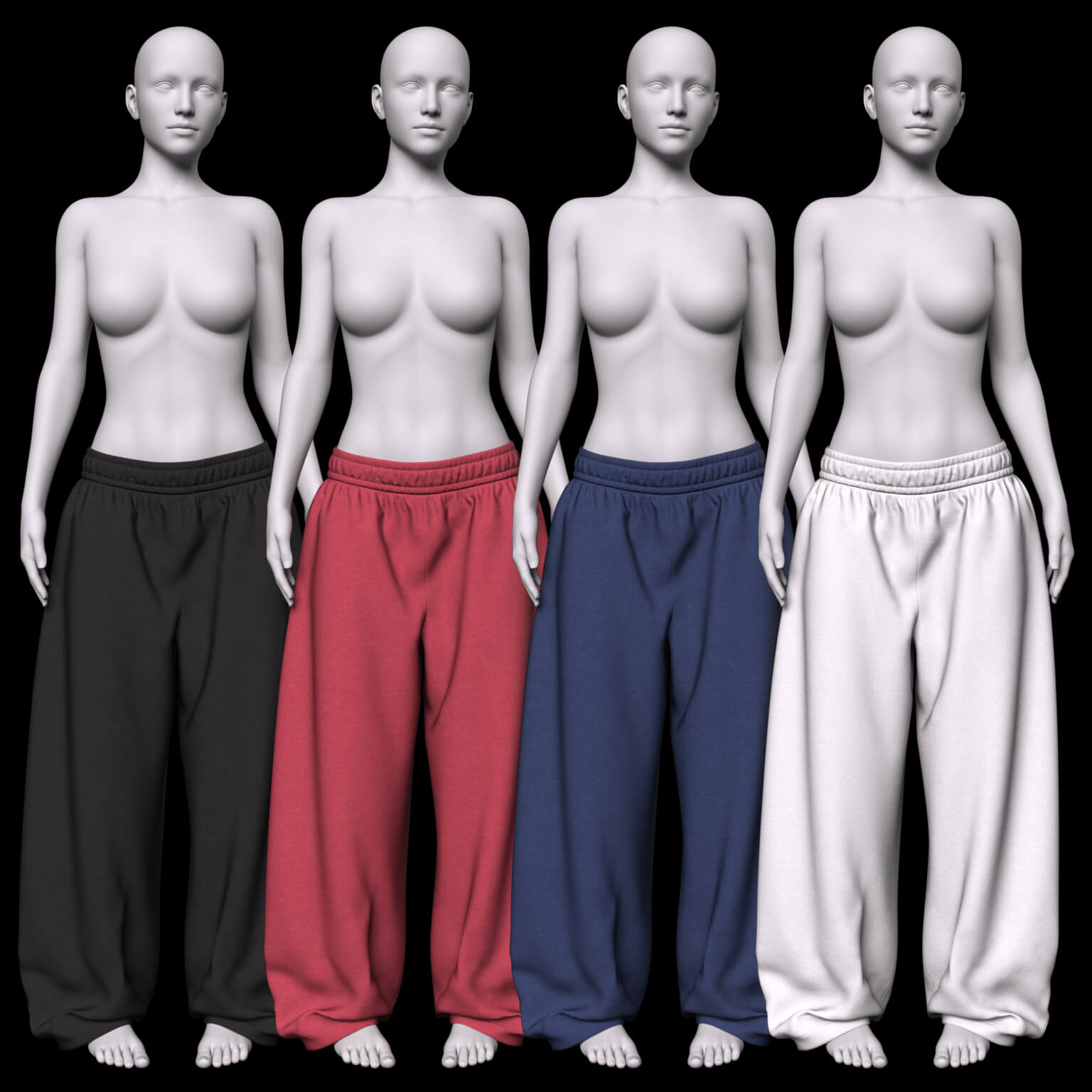 Baggy Sweatpants G9 Daz Content
