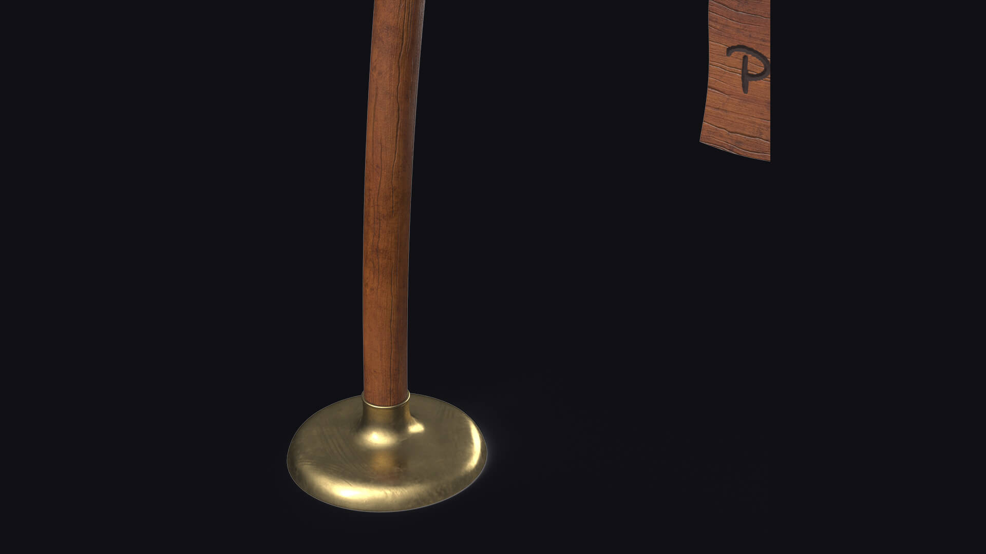 Barrier Cartoon PBR 3D Model