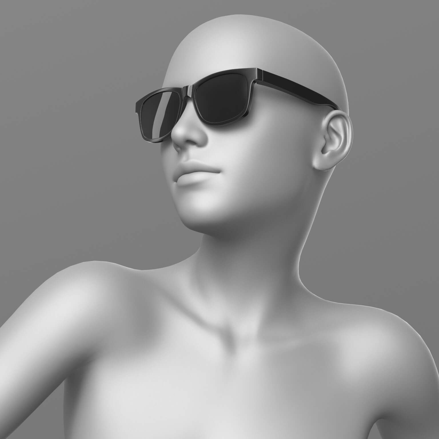 Baseball Cap and Sunglasses G8 Female Daz Content
