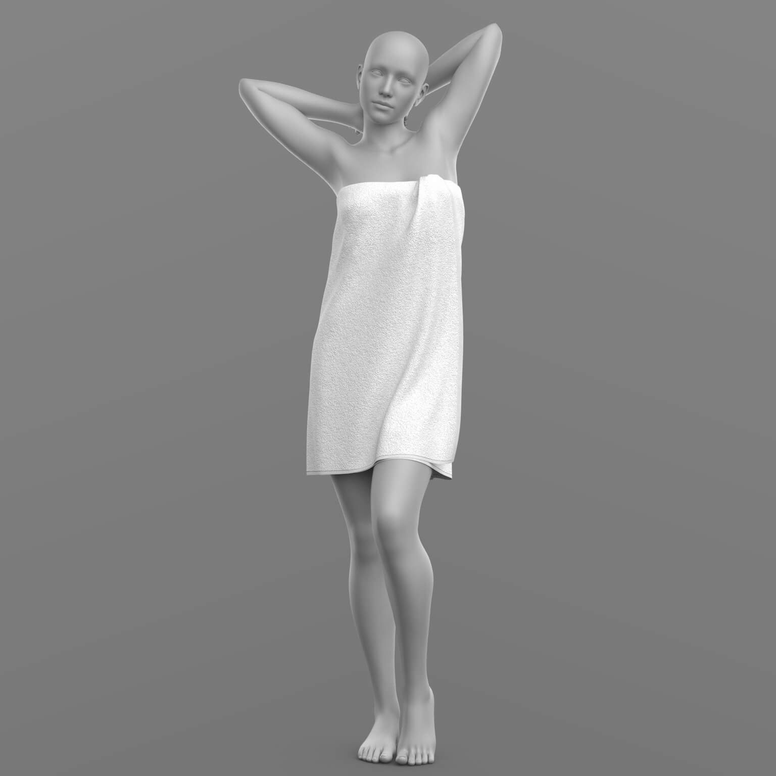Bath Towel 02v 2 in 1 G8F G8M Daz Content