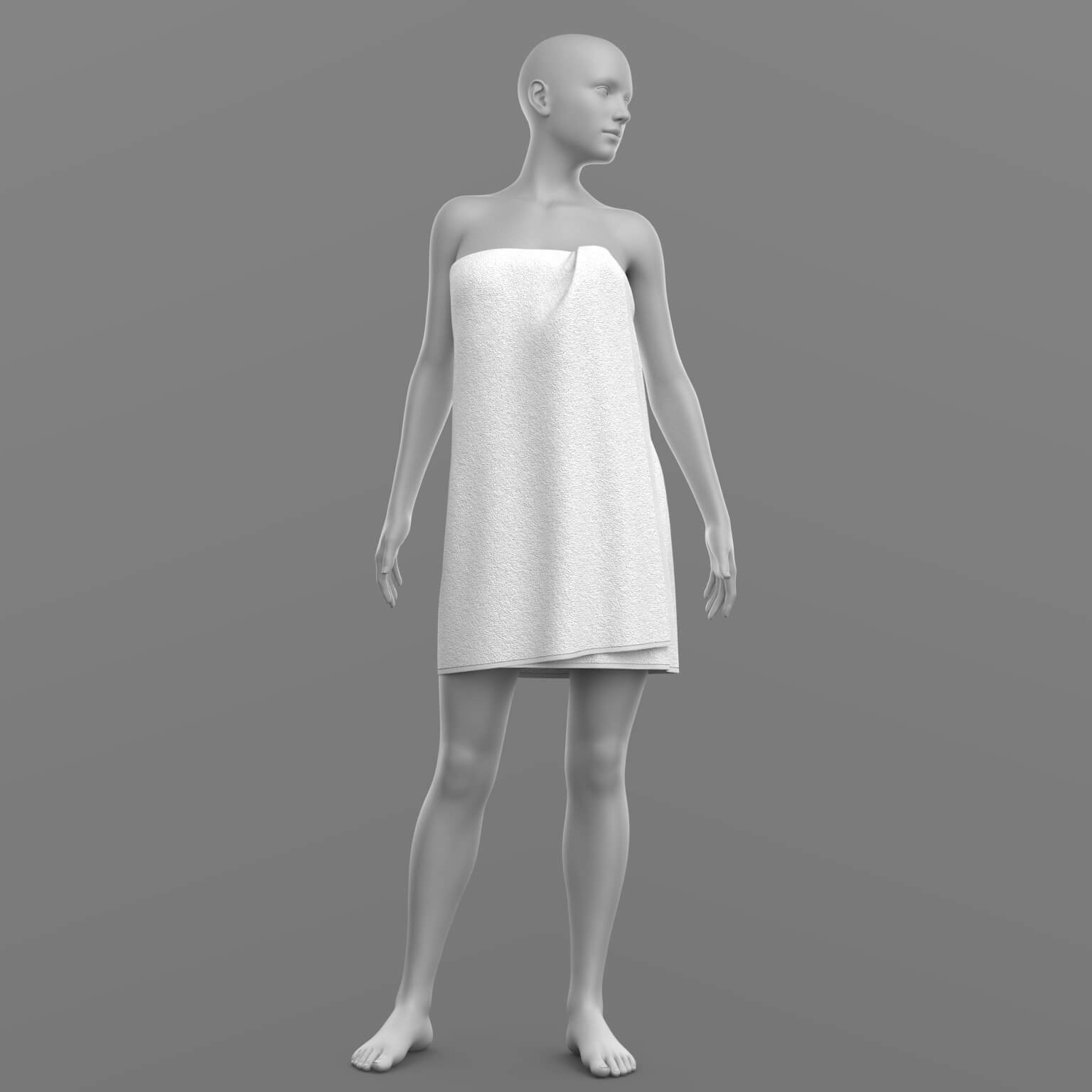Bath Towel 02v G8 Female Daz Content