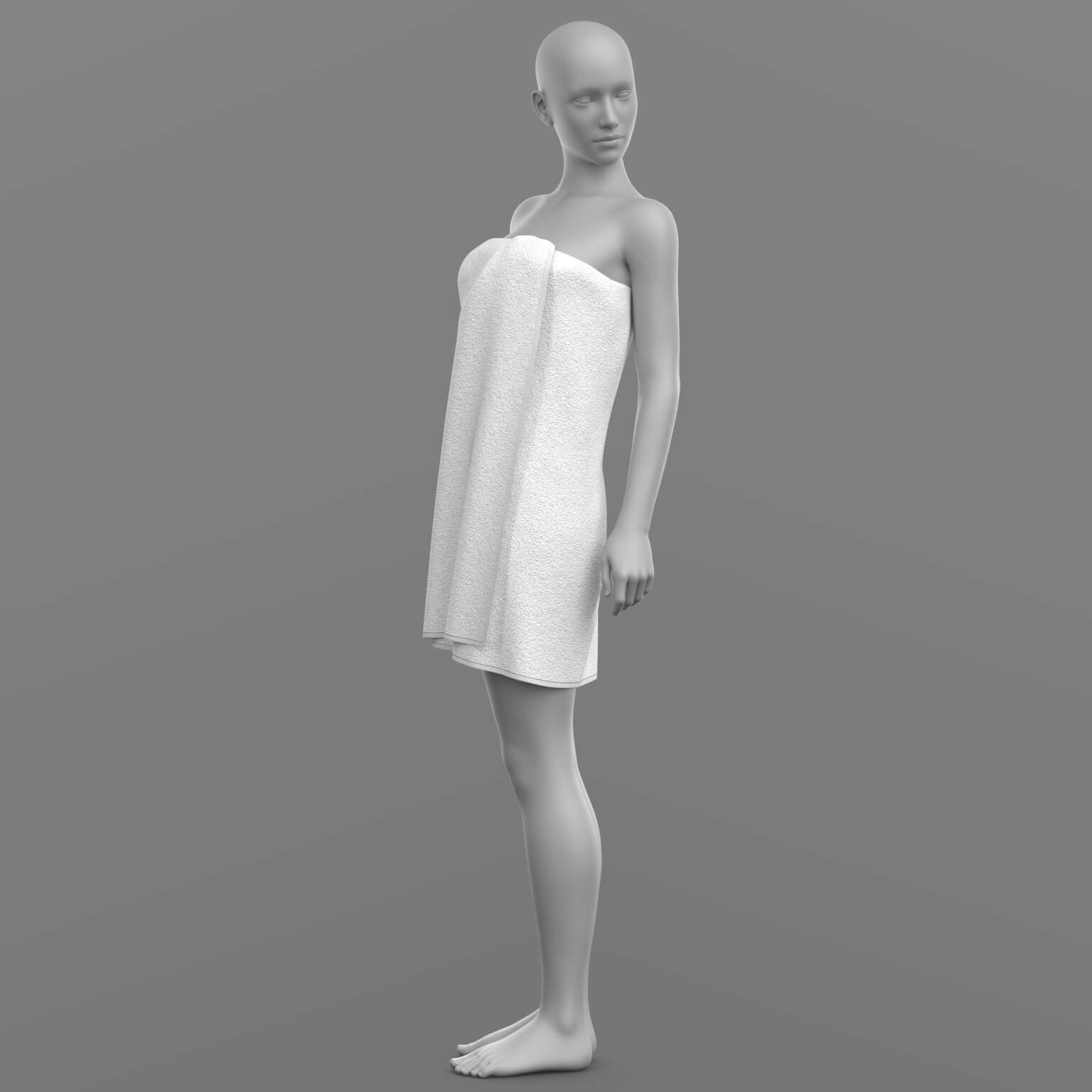 Bath Towel 02v G8 Female Daz Content