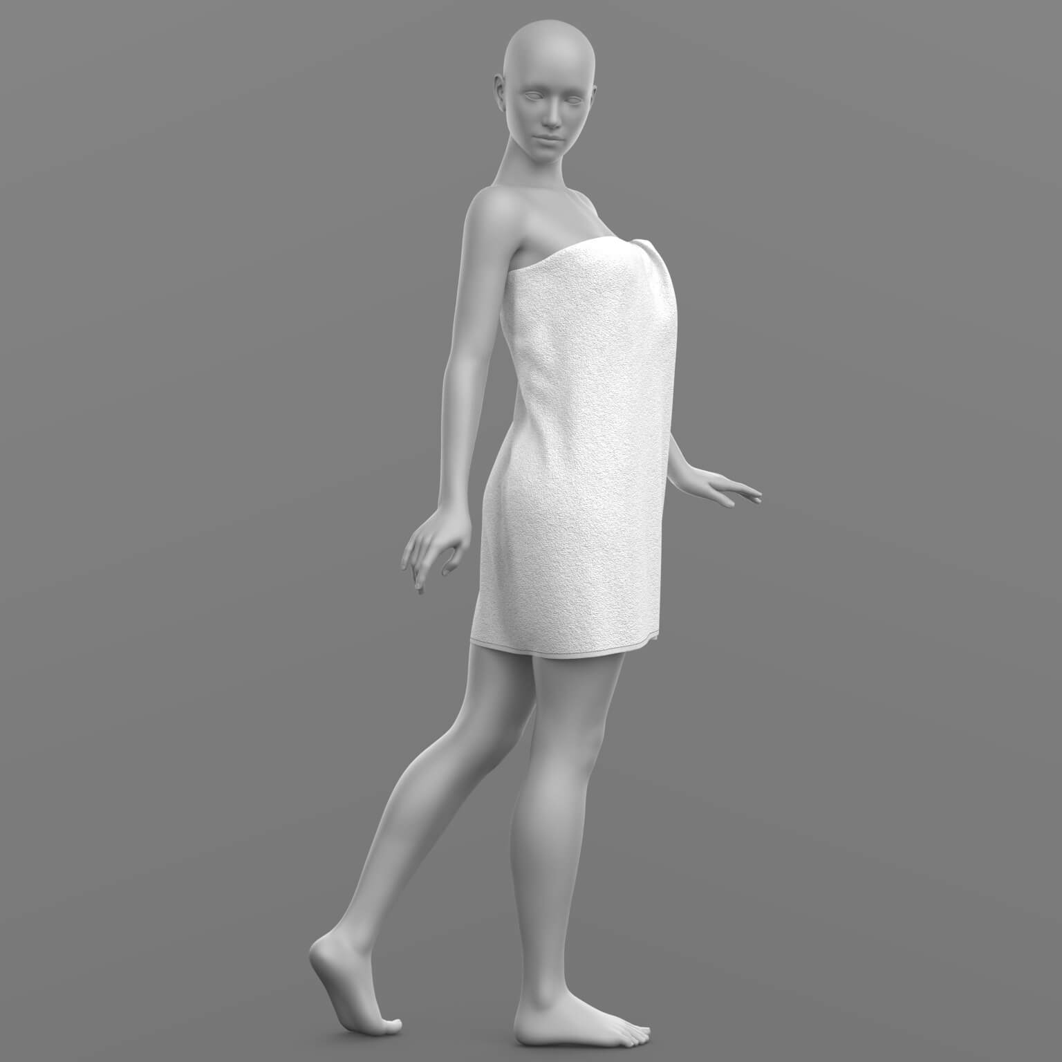 Bath Towel 02v G8 Female Daz Content
