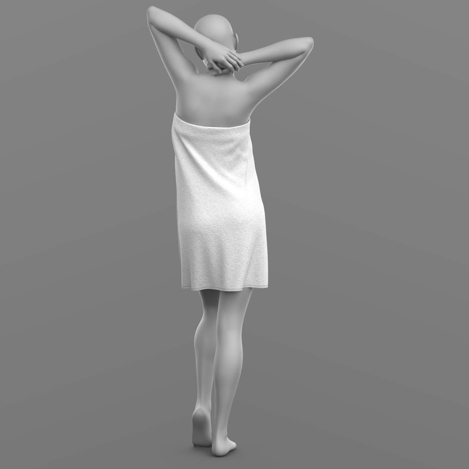 Bath Towel 02v G8 Female Daz Content