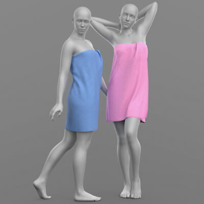 Bath Towel 02v G9 G8 Female