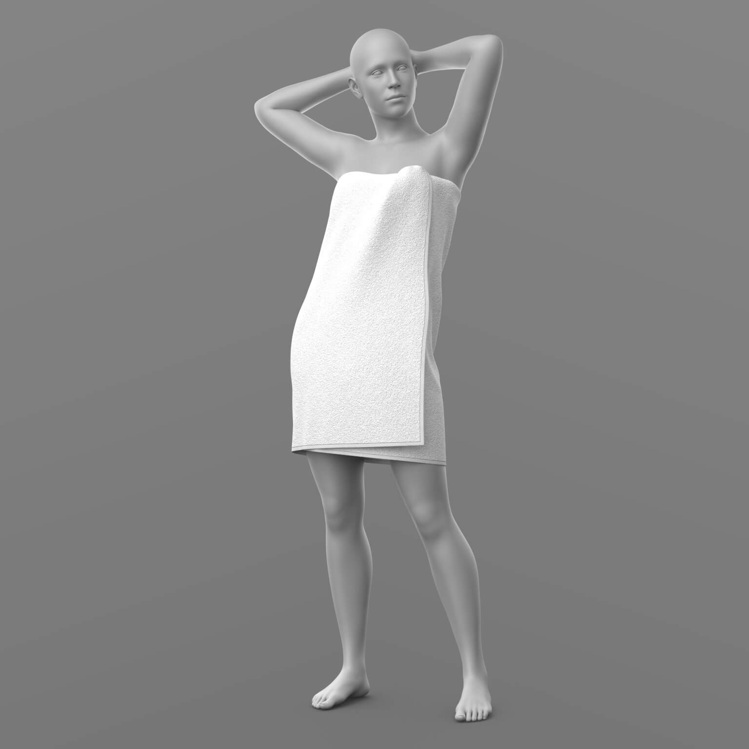 Bath Towel 02v G9 Daz Content