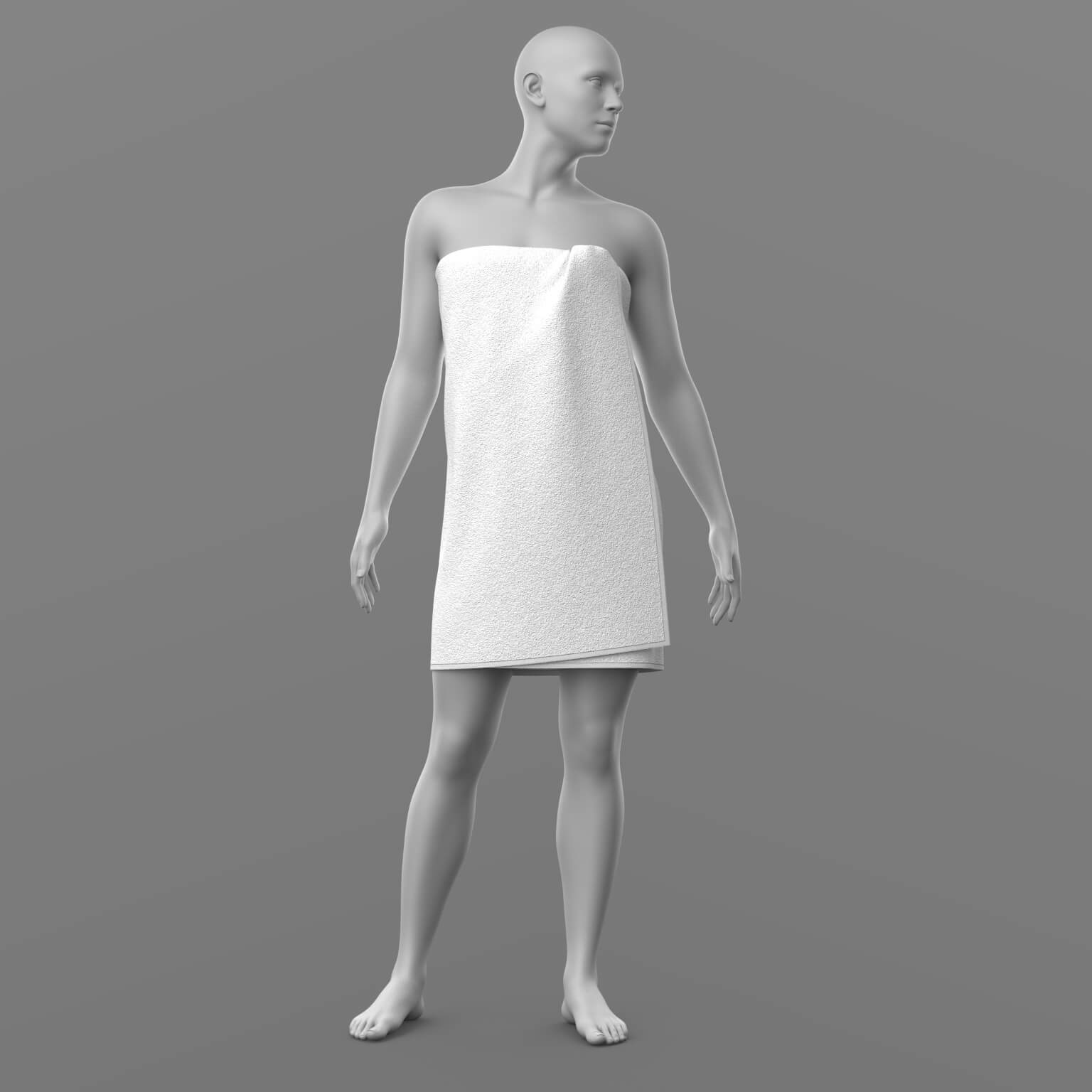 Bath Towel 02v G9 Daz Content