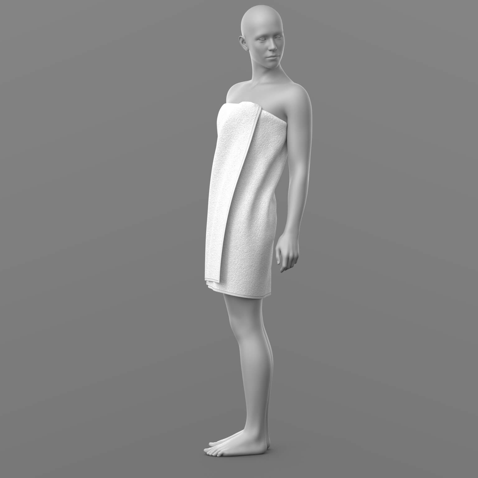 Bath Towel 02v G9 Daz Content