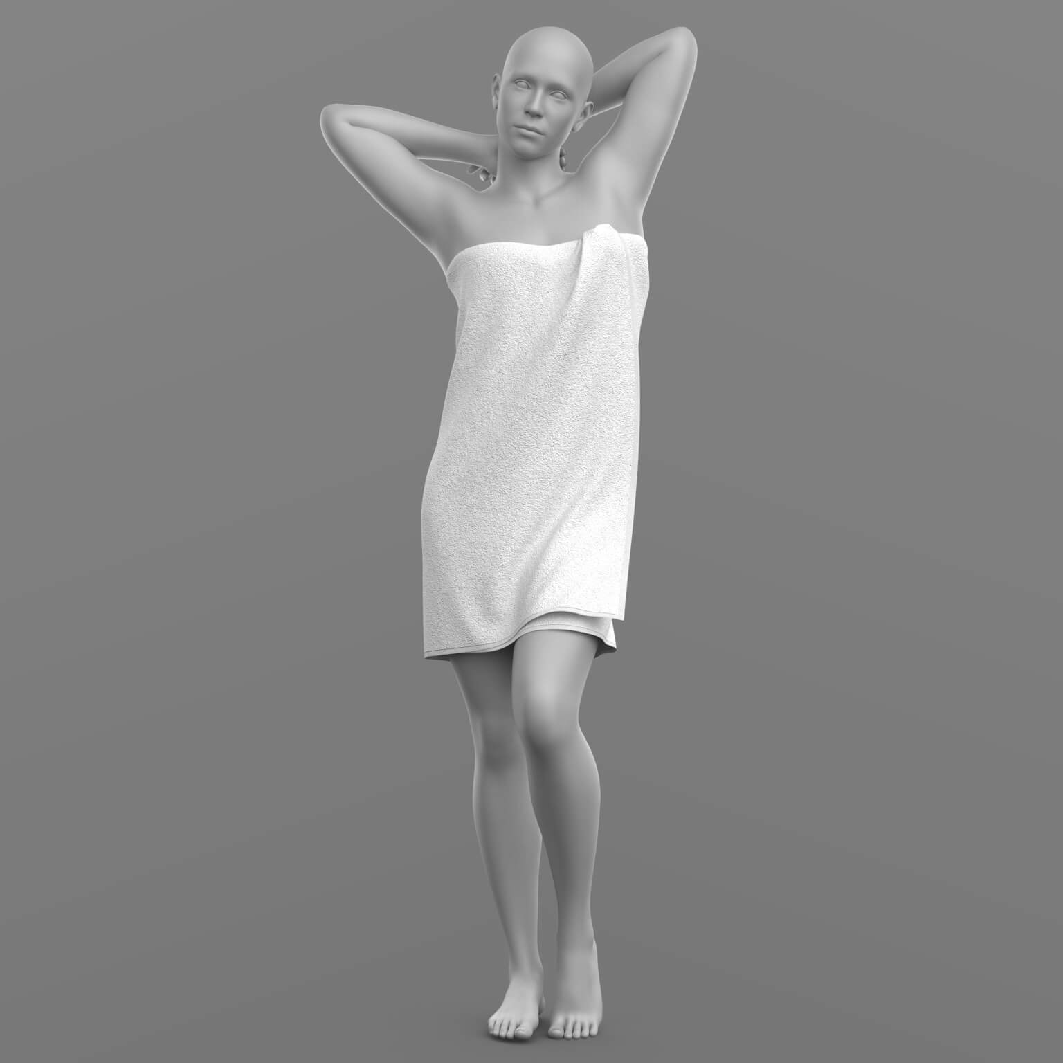 Bath Towel 02v G9 Daz Content