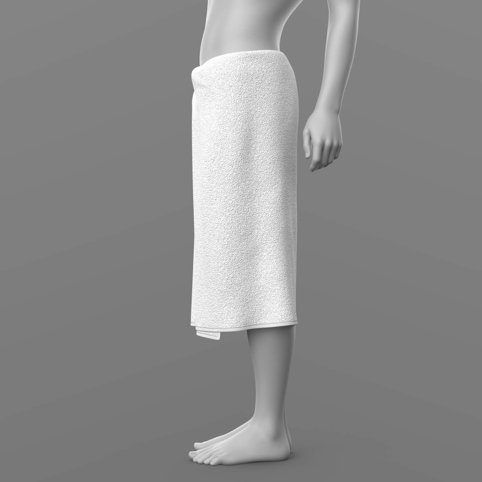 Bath Towel G8 Male Daz Content