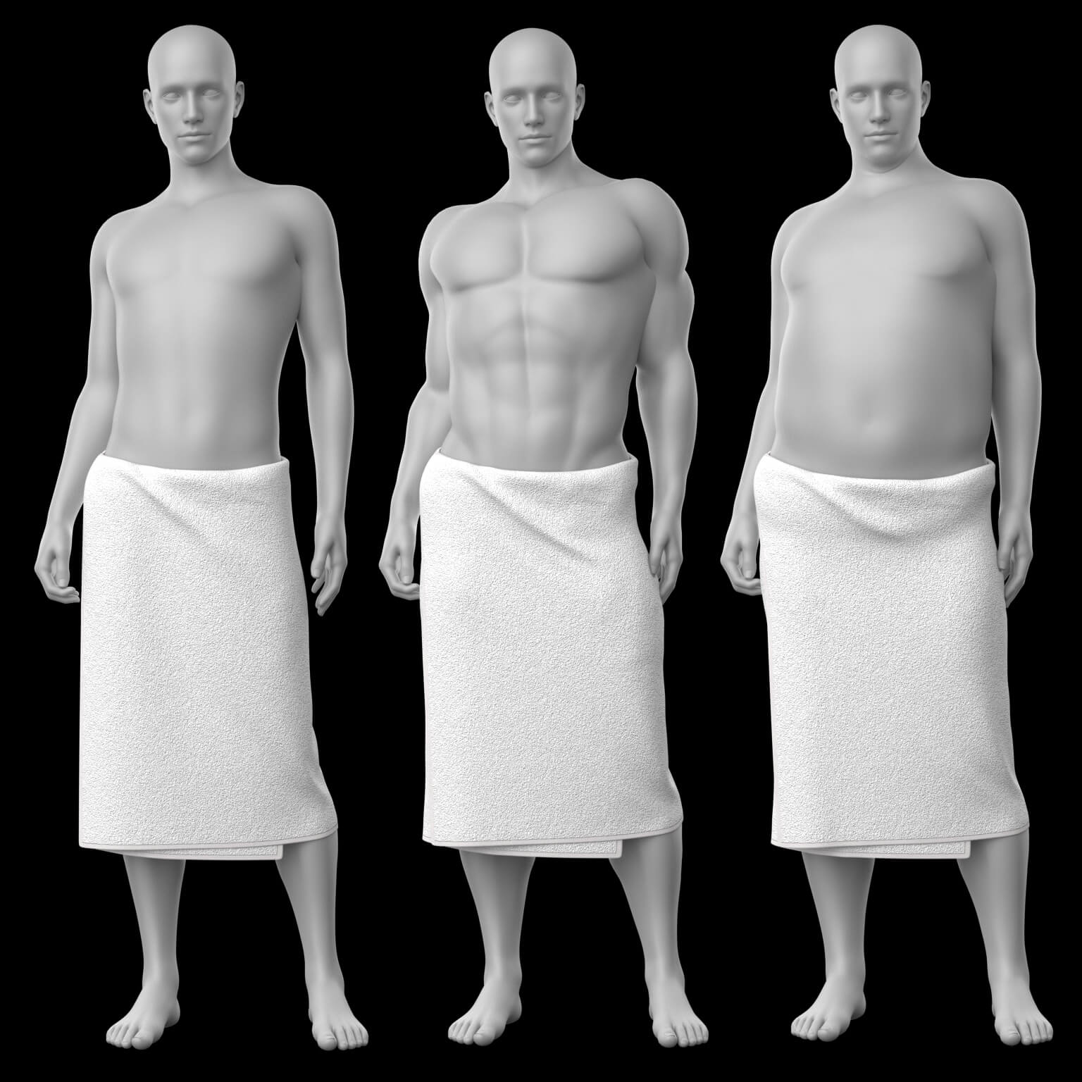 Bath Towel 02v 2 in 1 G8F G8M Daz Content