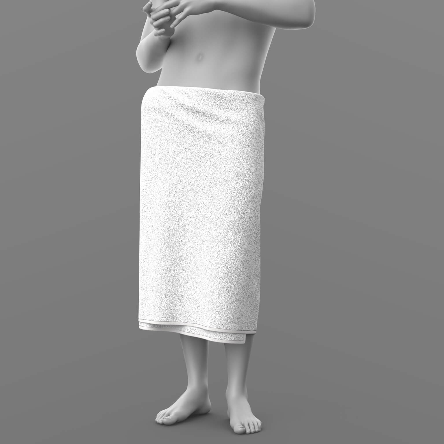 Bath Towel G9 G8 Male Daz Content