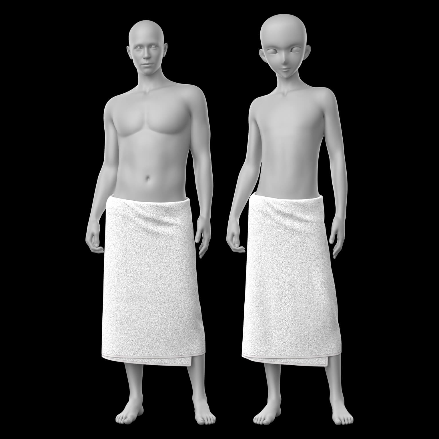 Bath Towel G9 G8 Male Daz Content