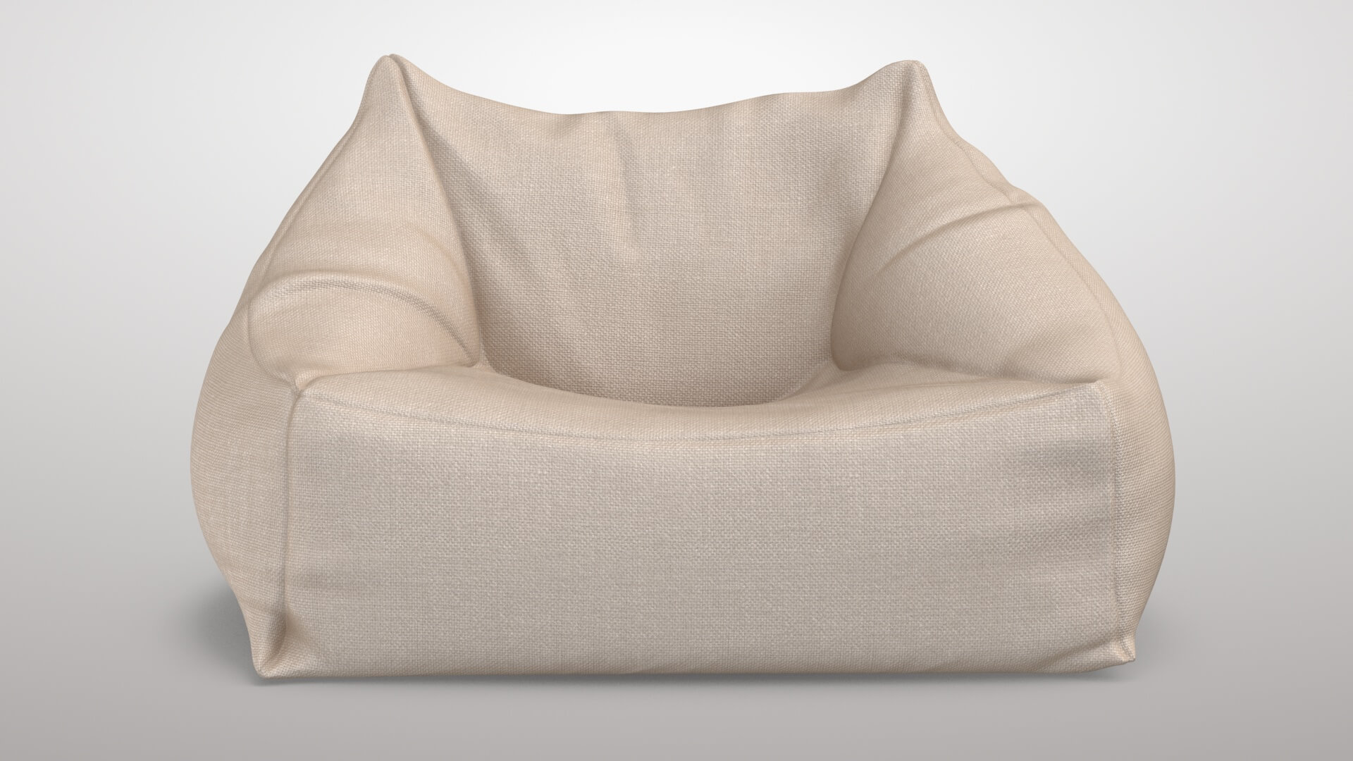 Bean Bag Chair 3D Model