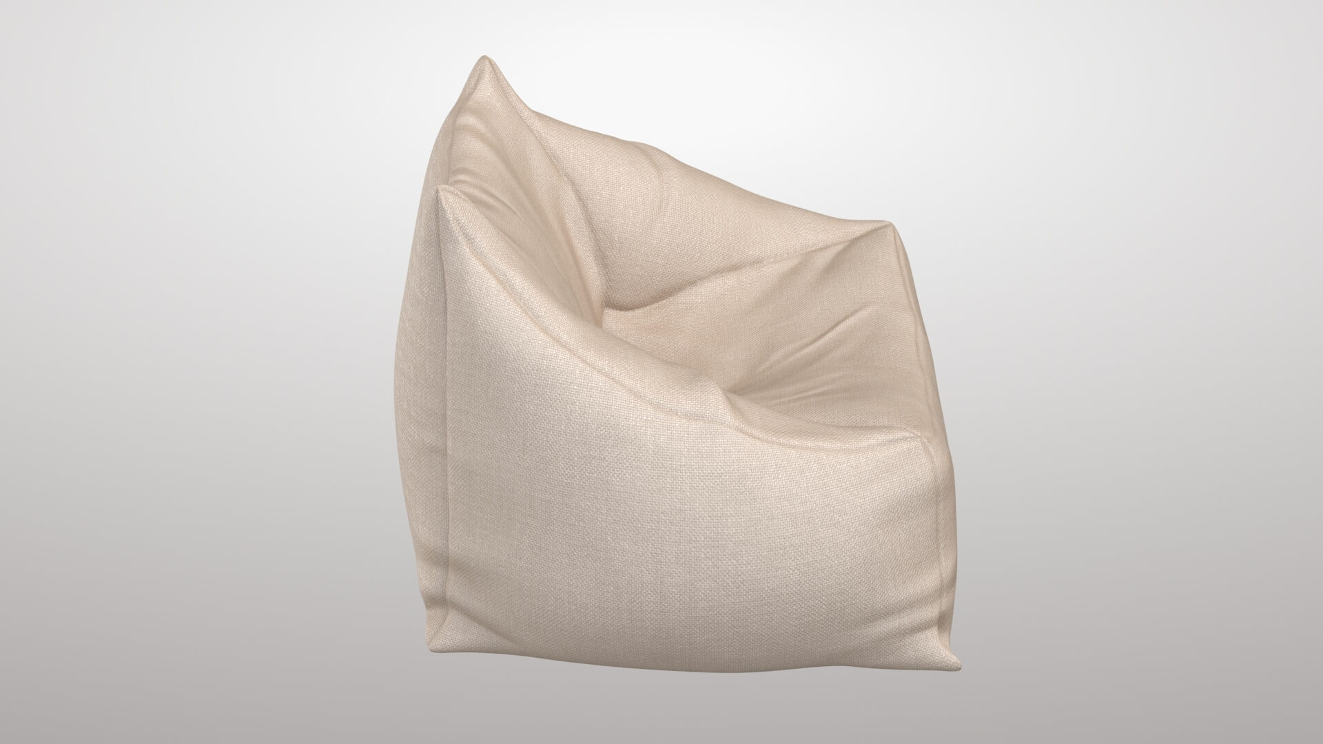Bean Bag Chair 3D Model
