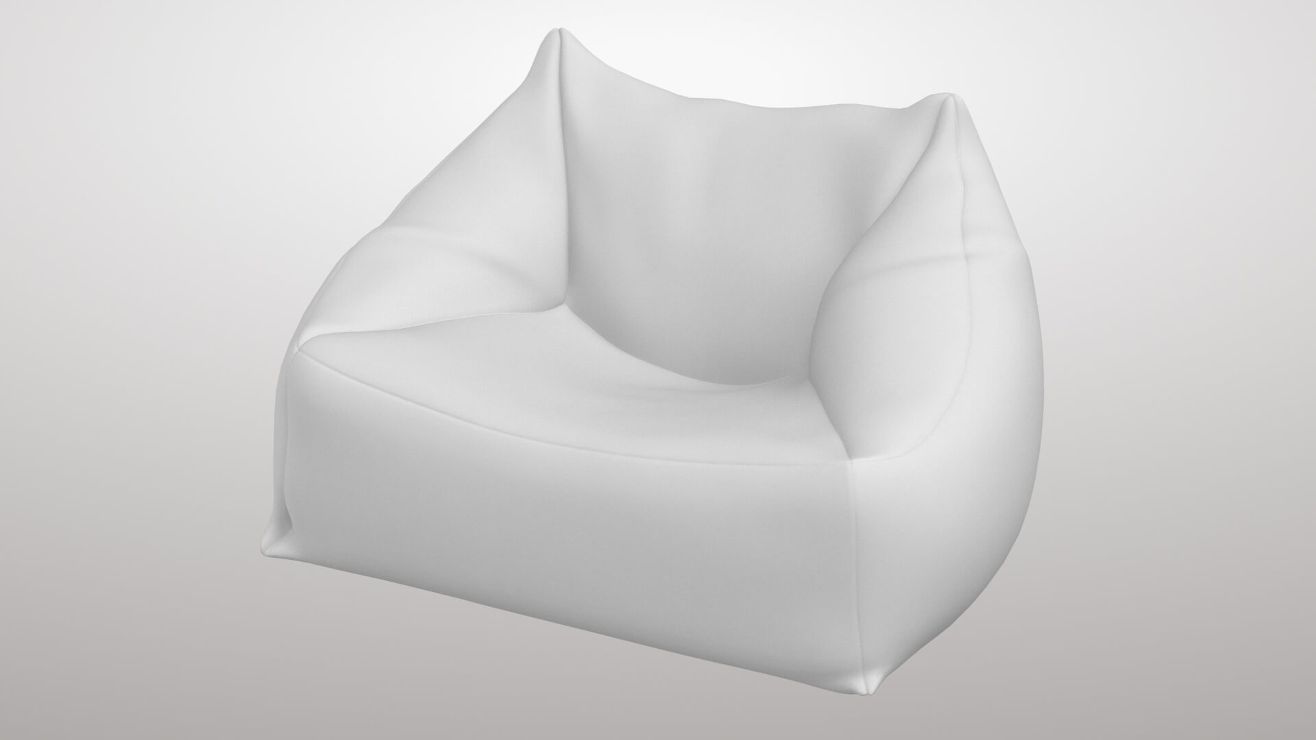 Bean Bag Chair 3D Model