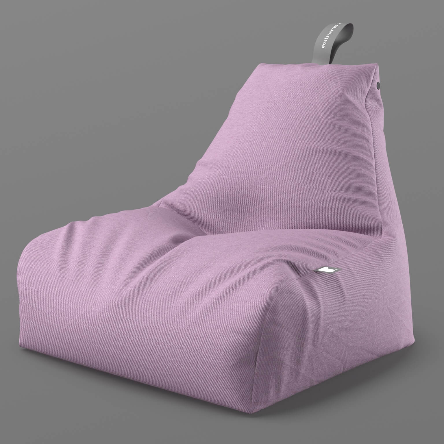 Beanbag Chair 2V 3D Model 3D Model