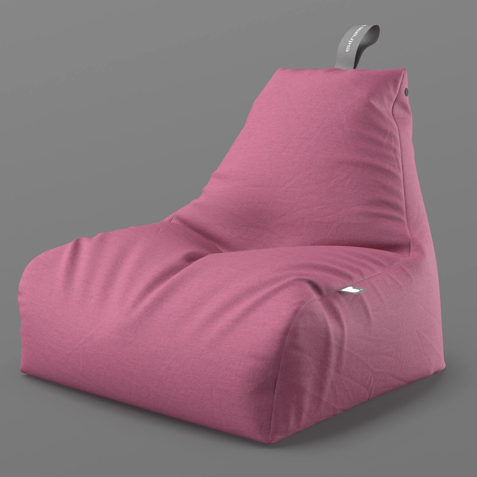 Beanbag Chair 2V 3D Model 3D Model