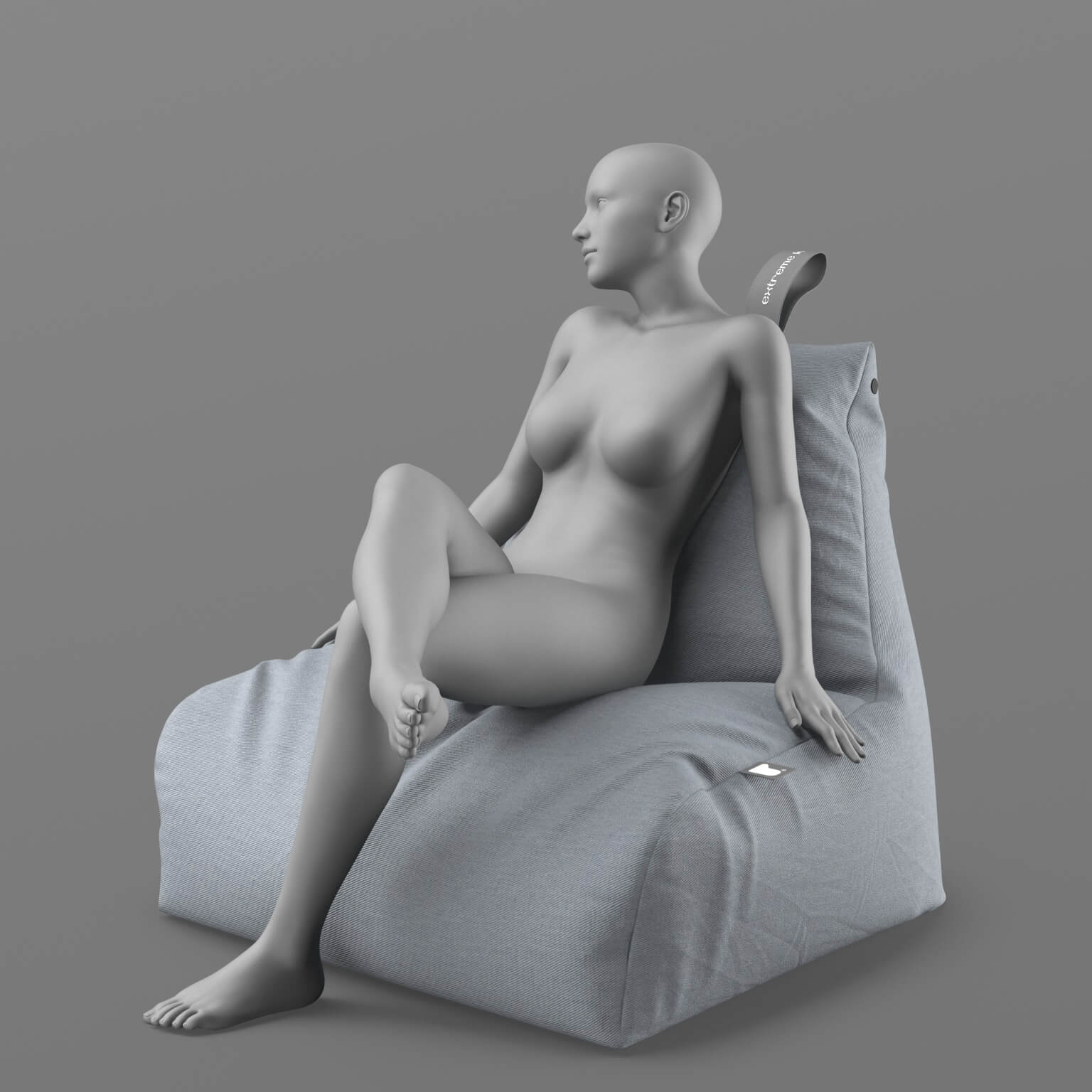 Beanbag Chair 2v DAZ Daz Content