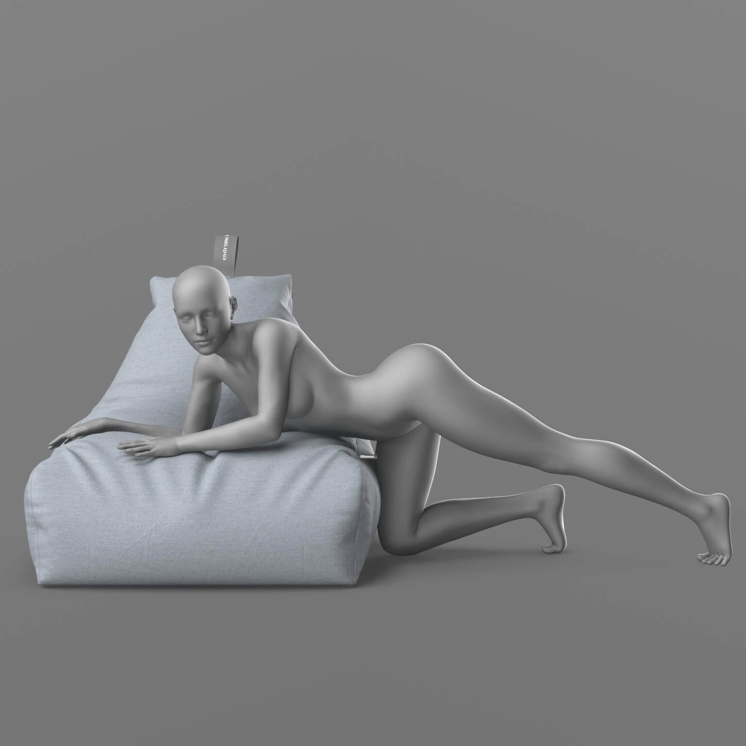 Beanbag Chair 2v DAZ Daz Content