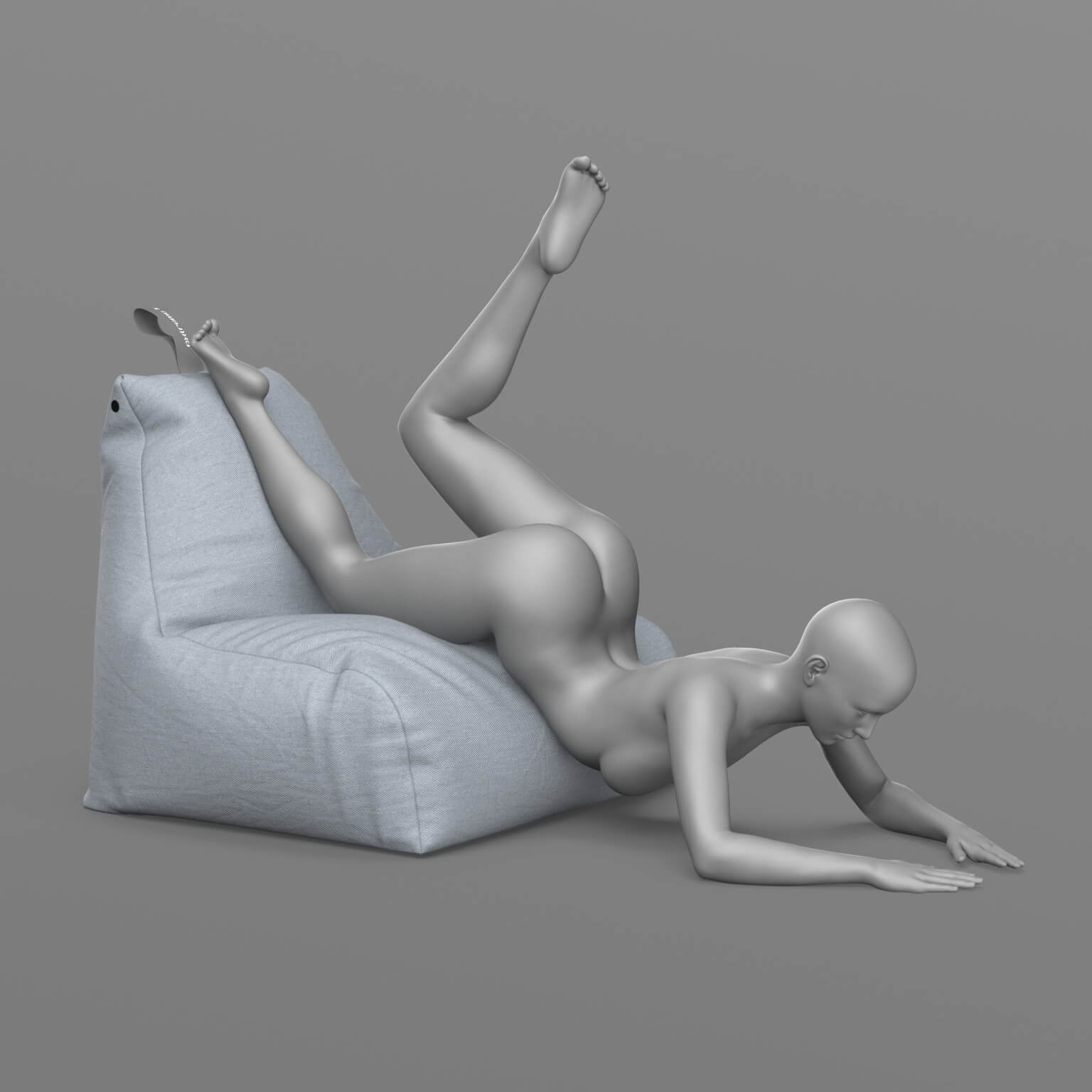 Beanbag Chair 2v DAZ Daz Content