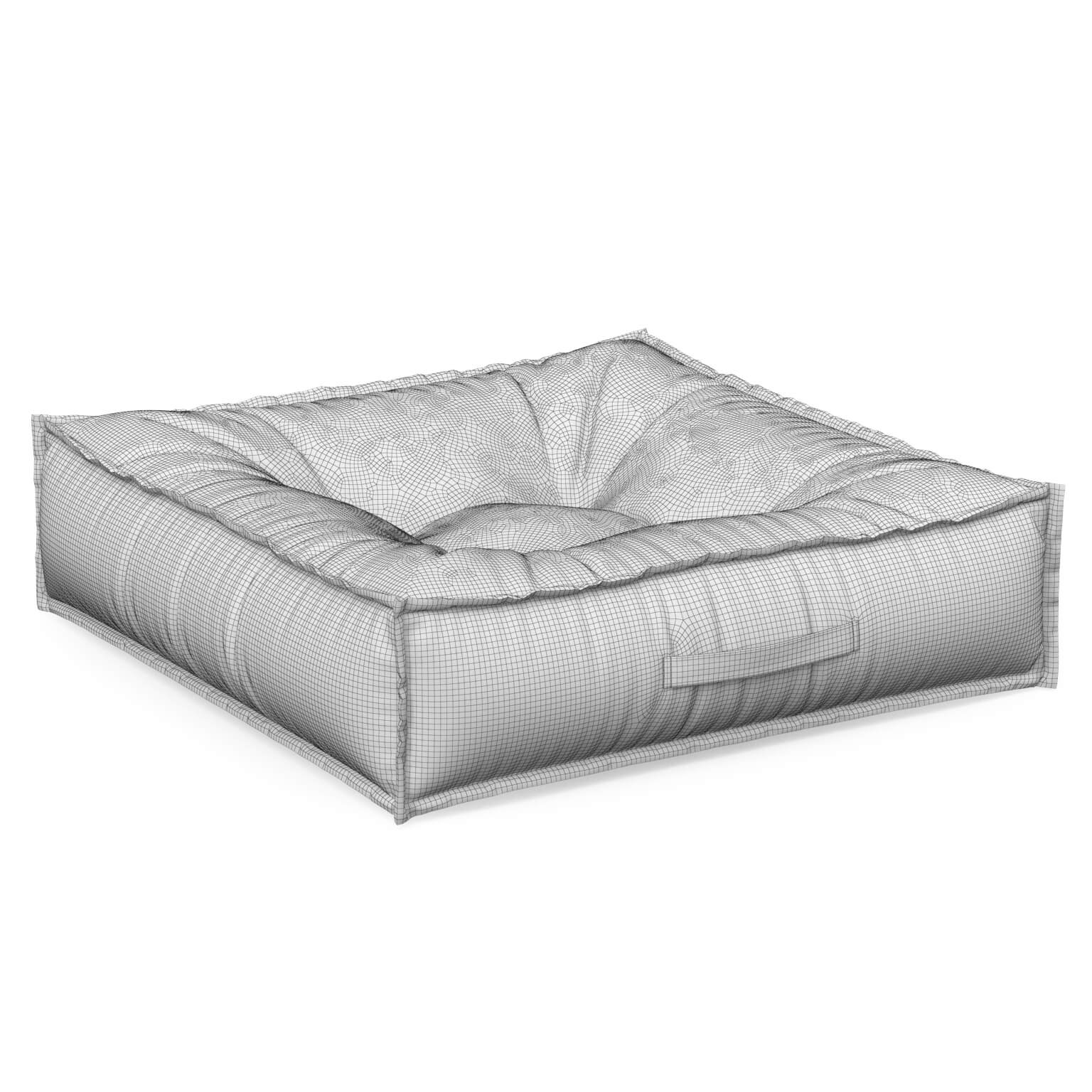 Bed Animals 2V 3D Model 3D Model