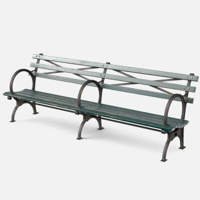 Bench Long Green Props