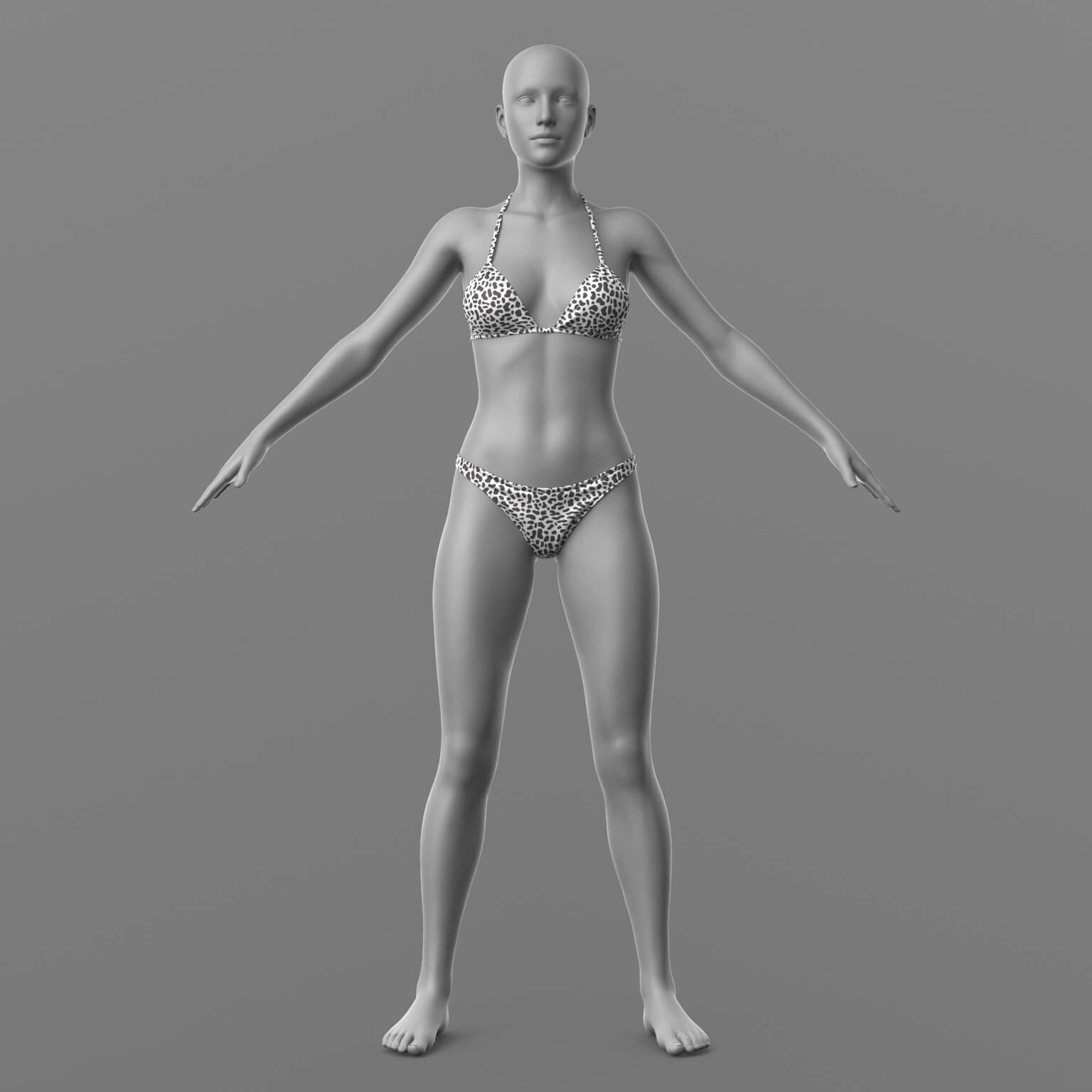 Bikini Swimsuit 3V Genesis 8 Female Daz Content