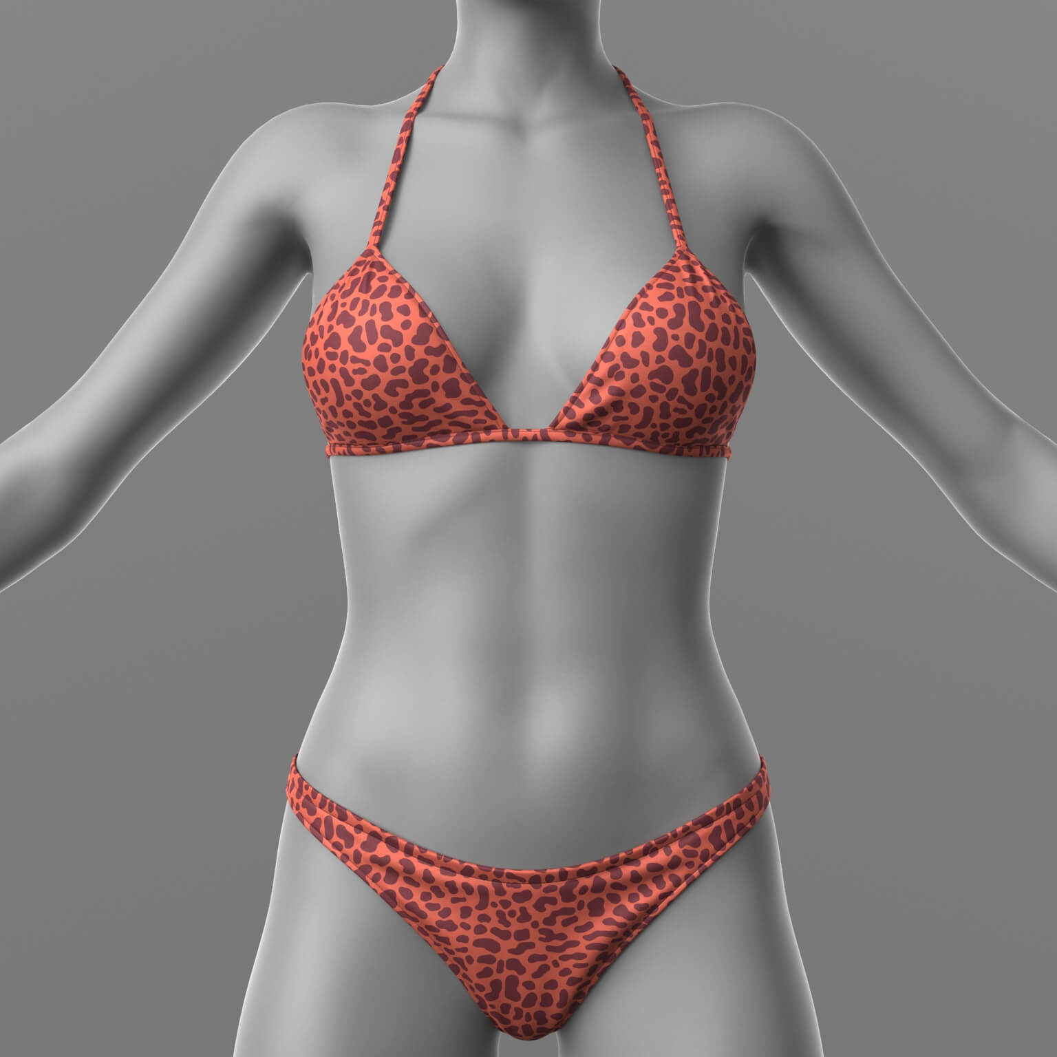 Bikini Swimsuit 3V Genesis 8 Female Daz Content