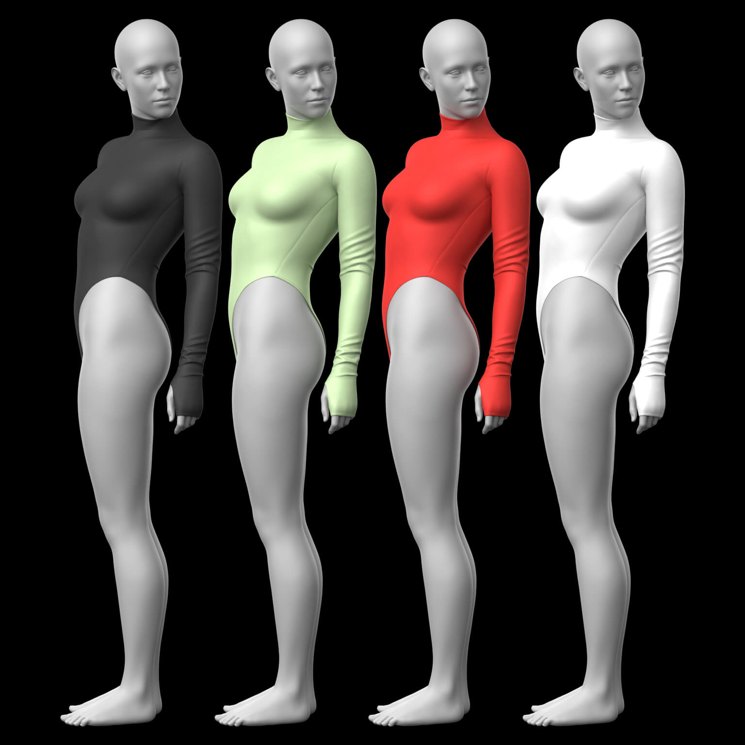 Bodysuit for G9 G8F Daz Content