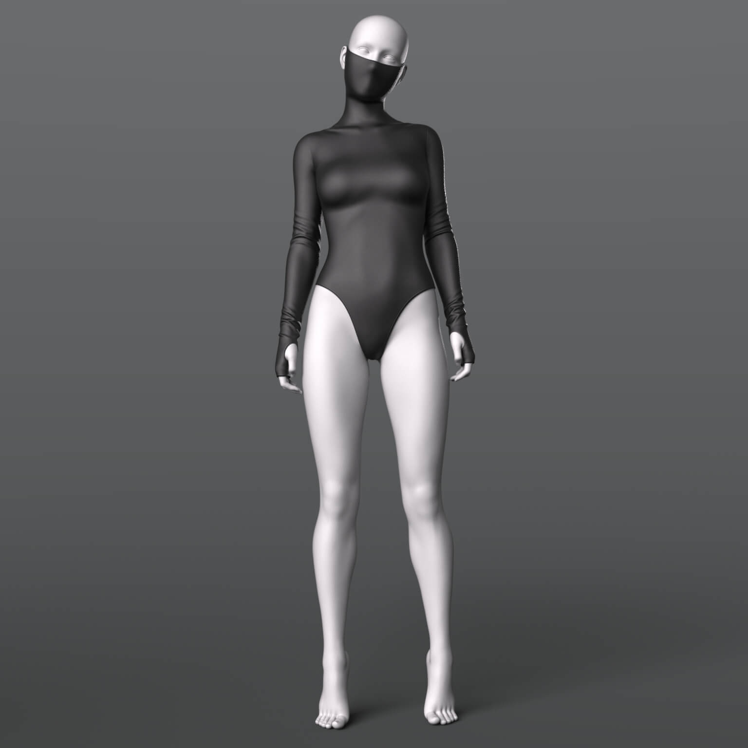 Bodysuit Mask G8F Daz Content