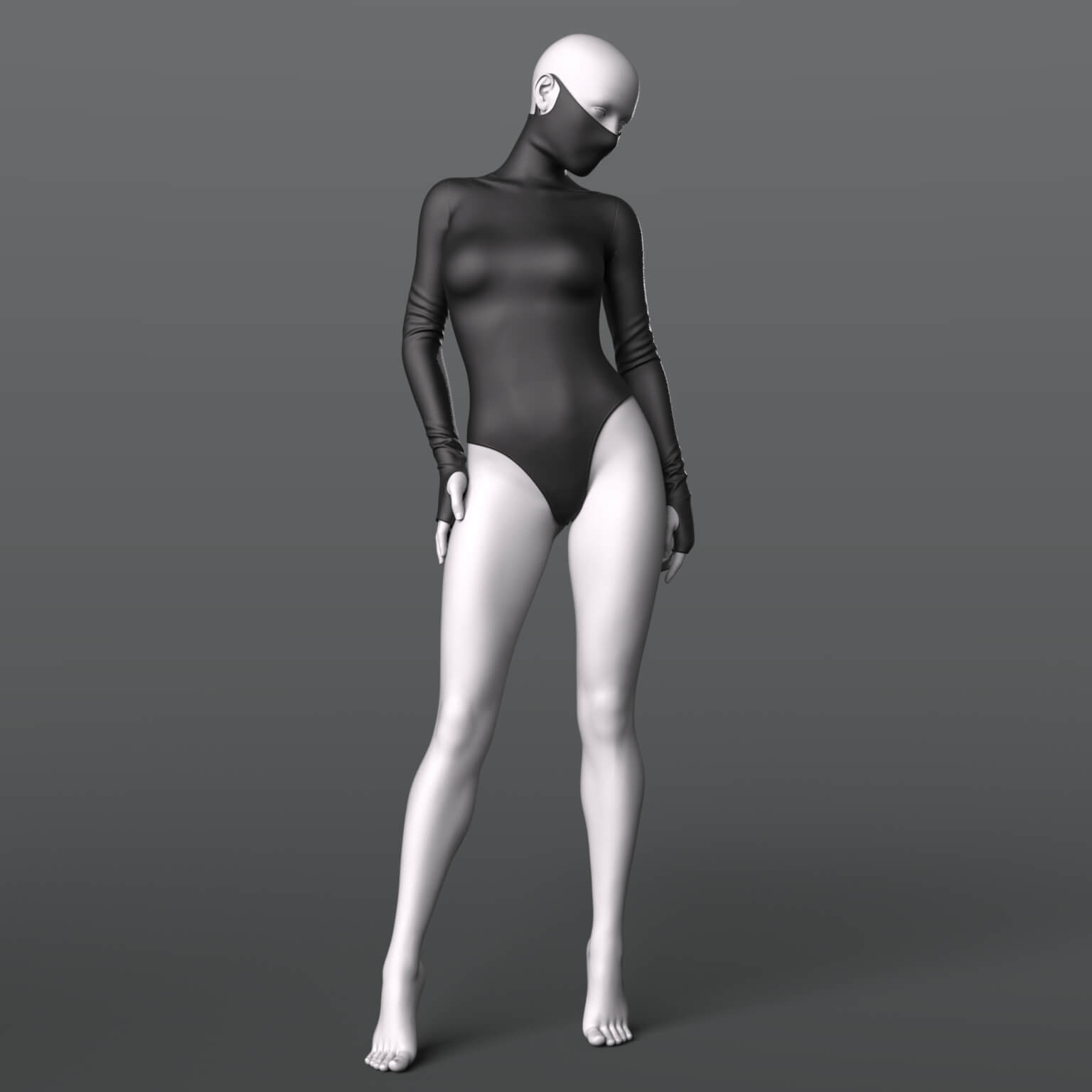 Bodysuit Mask G8F Daz Content
