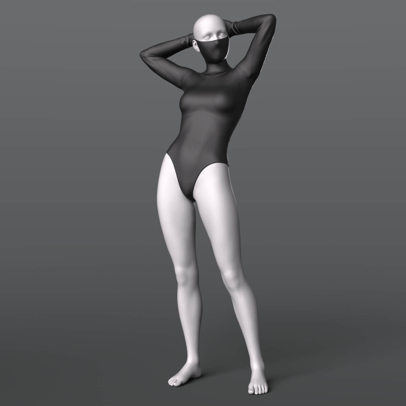 Bodysuit Mask G8F Daz Content