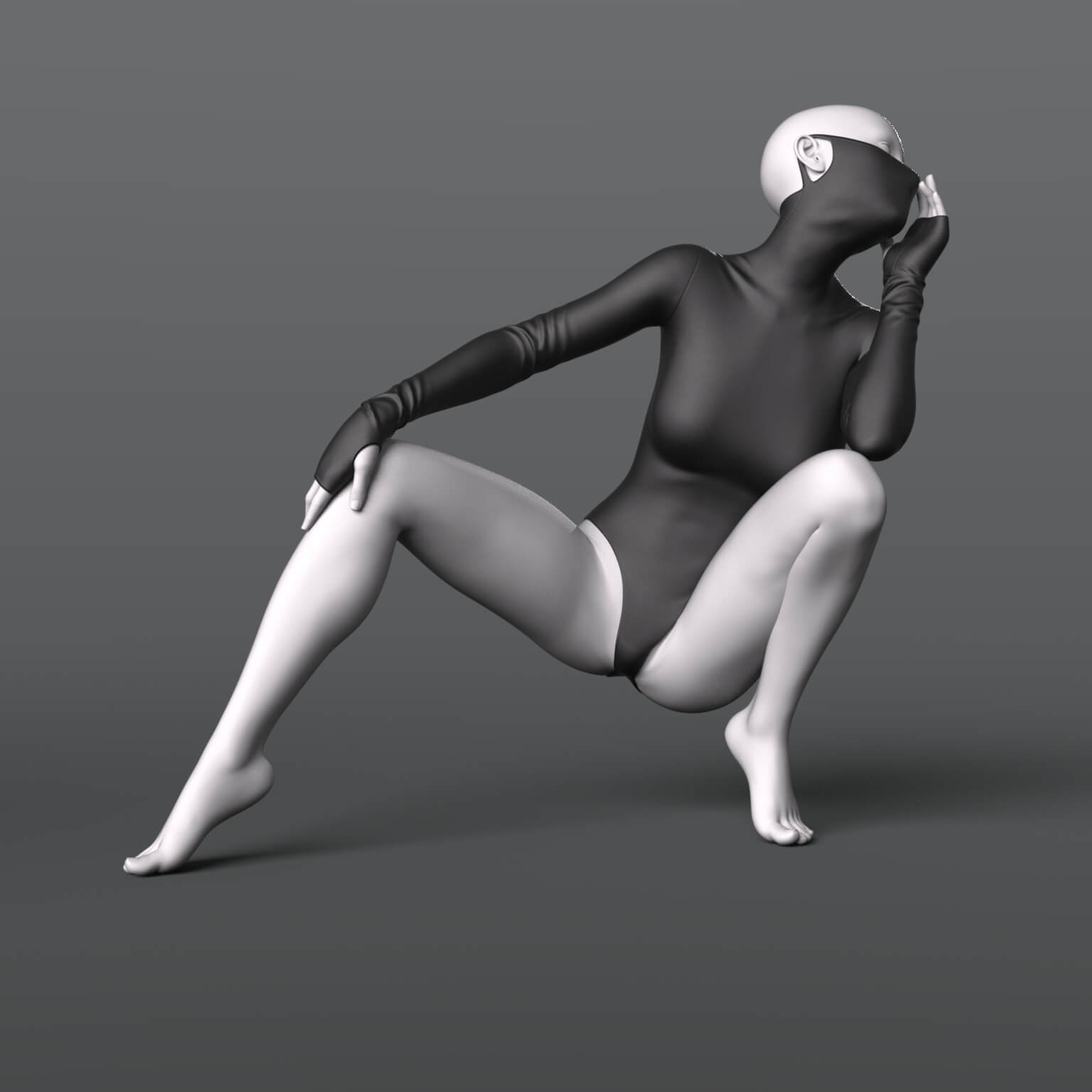 Bodysuit Mask G8F Daz Content