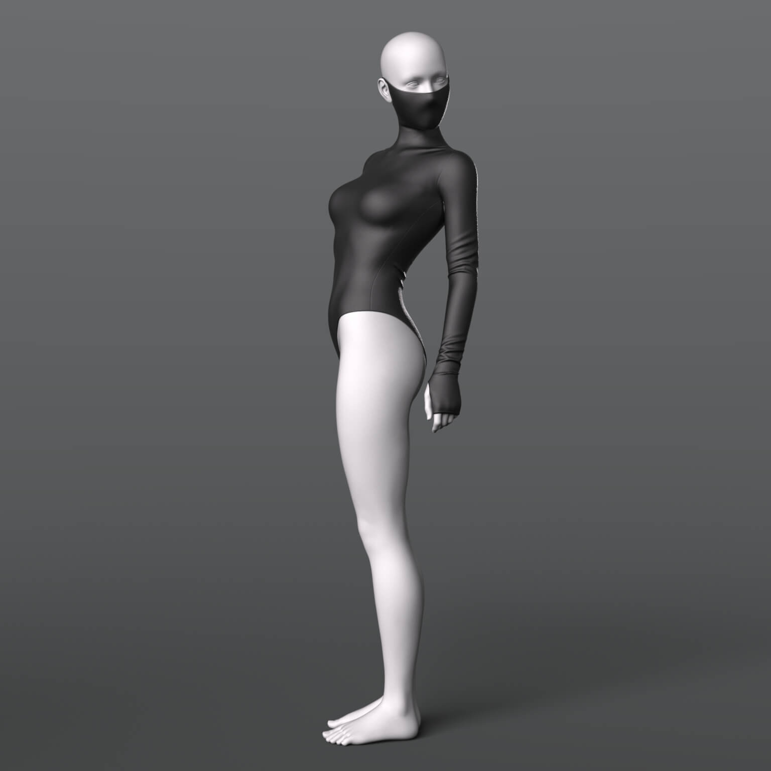 Bodysuit Mask G8F Daz Content