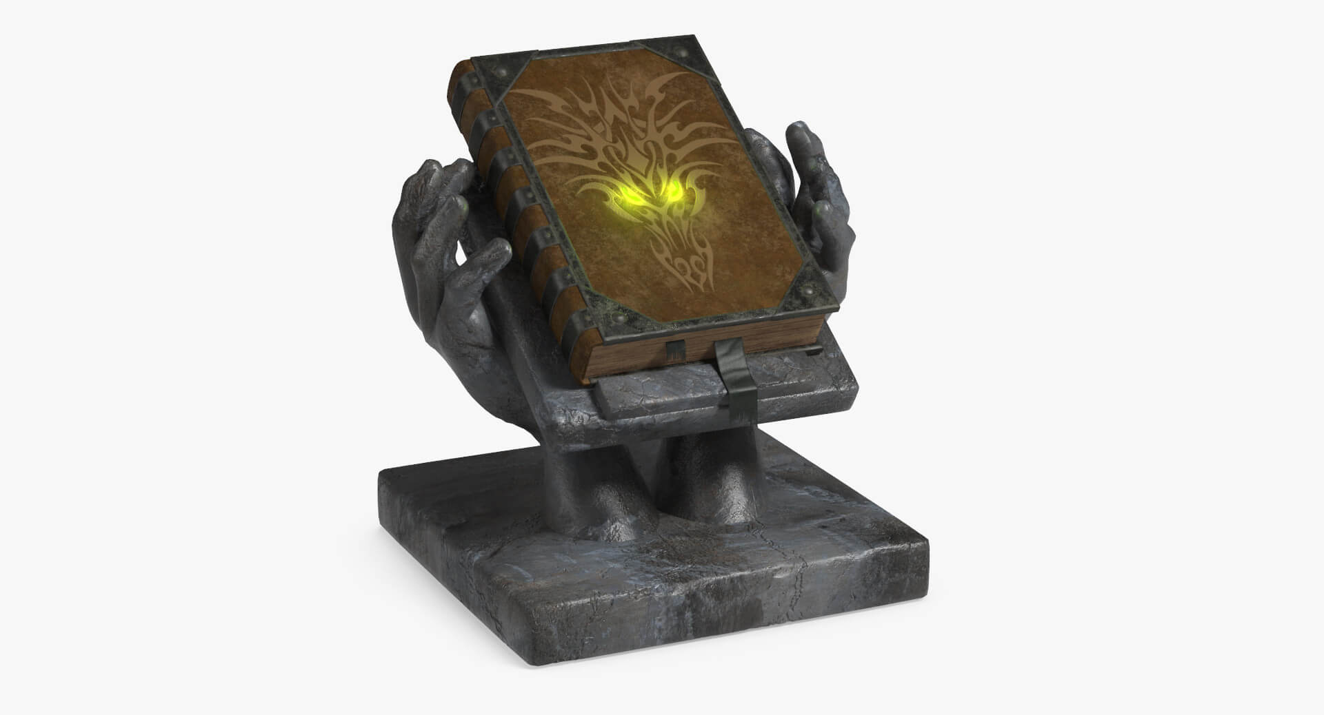 Book on Stand 3D Model