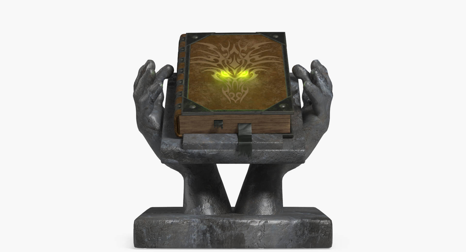 Book on Stand 3D Model