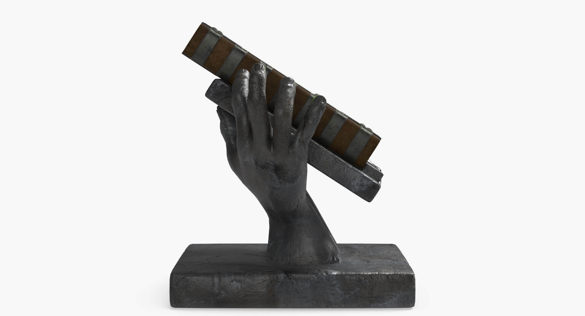 Book on Stand 3D Model