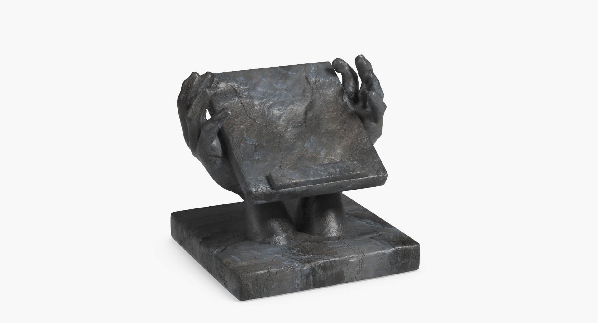 Book on Stand 3D Model