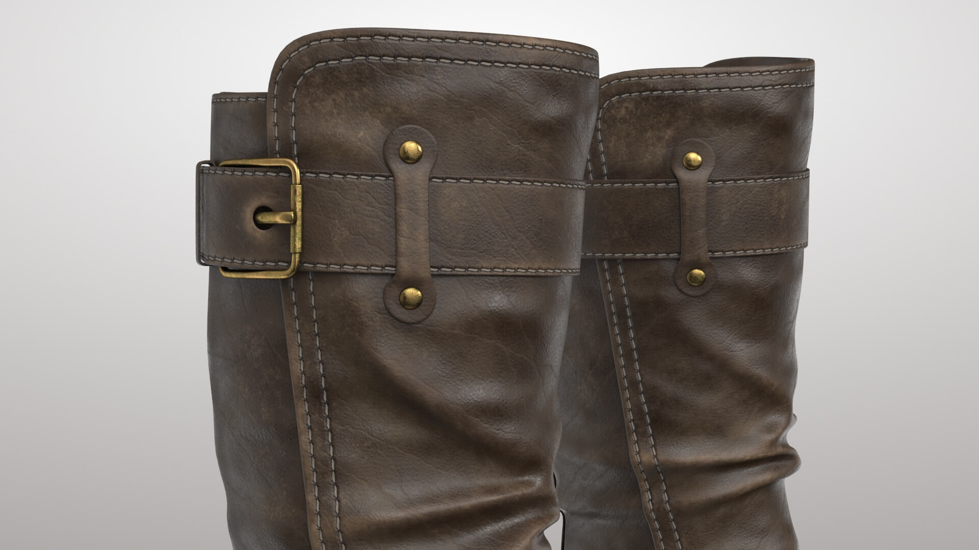 Boots 1v 3D Model